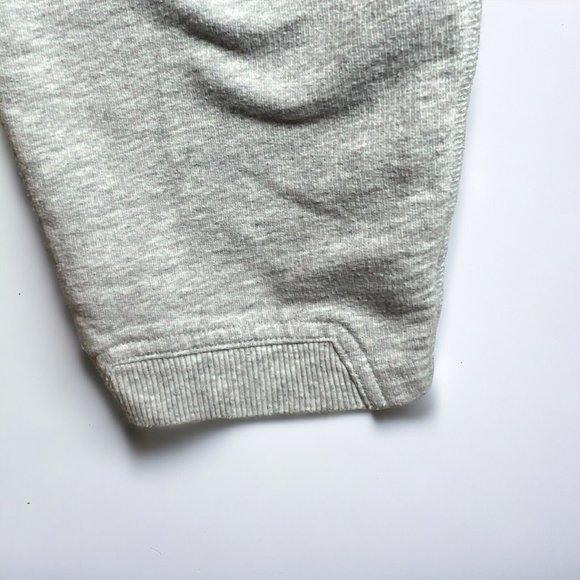Eddie Bauer Lounge Pants Men's Large Light Heather Gray Zip Pockets Mid Rise - Picture 12 of 15